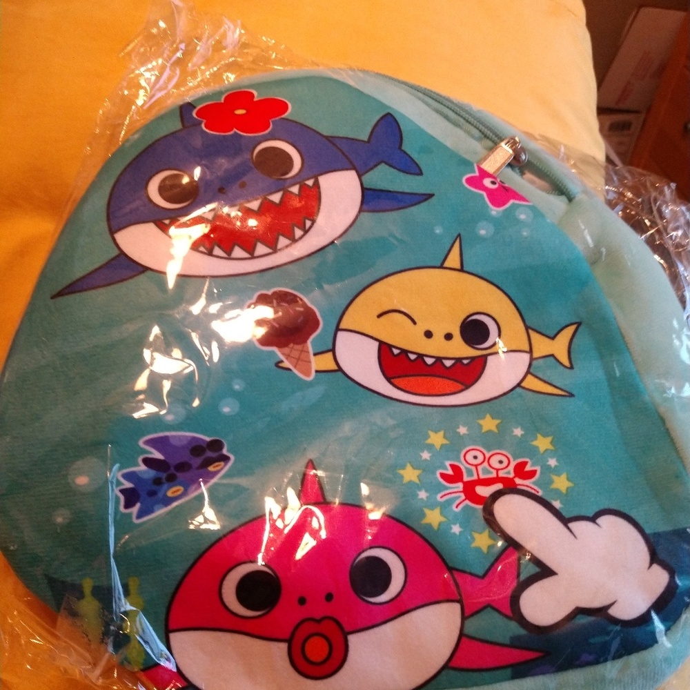 Baby Shark mini backpack
